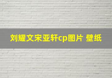 刘耀文宋亚轩cp图片 壁纸